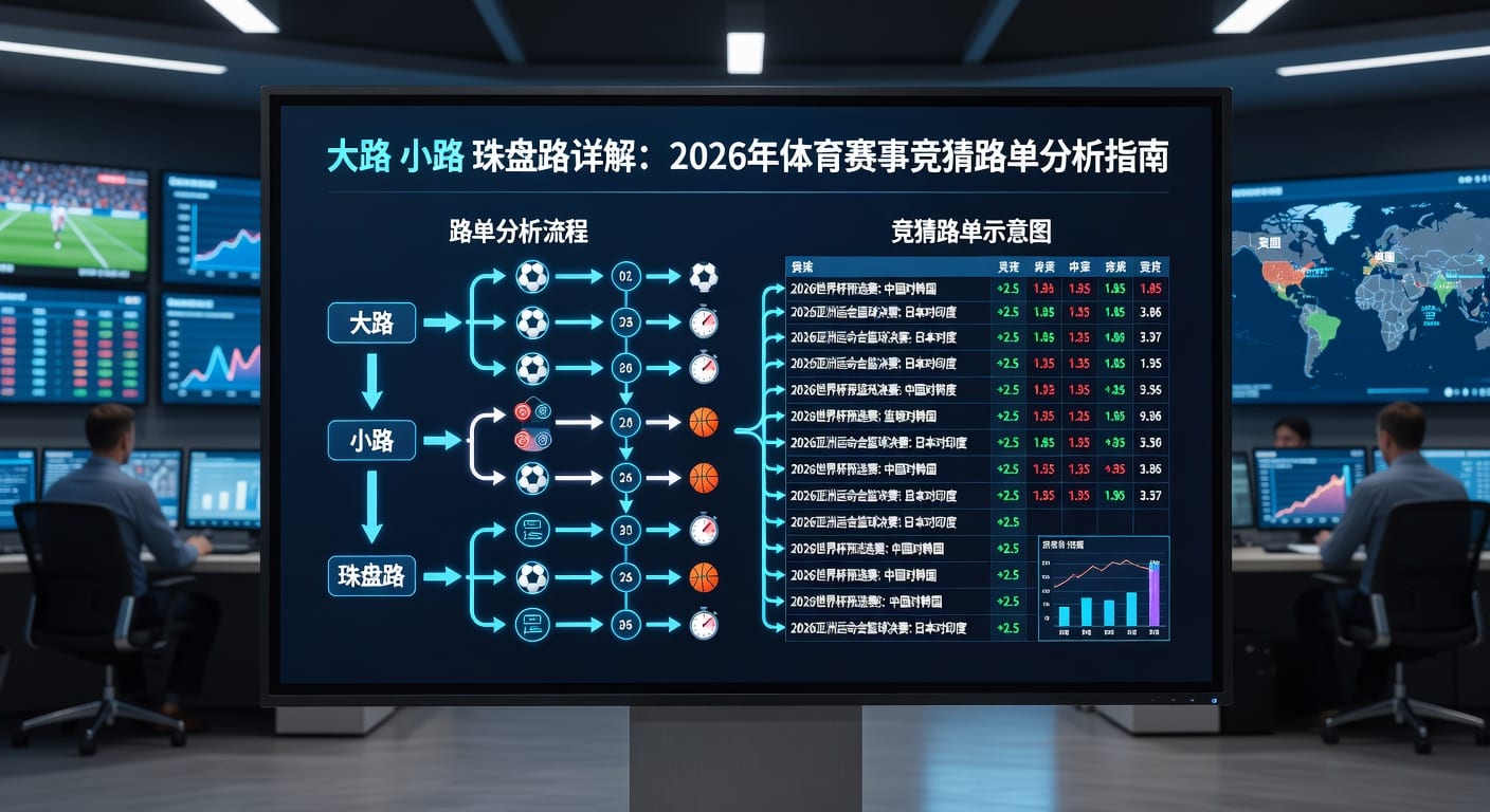 大路小路珠盘路：2026年资深玩家投注策略与技巧分析