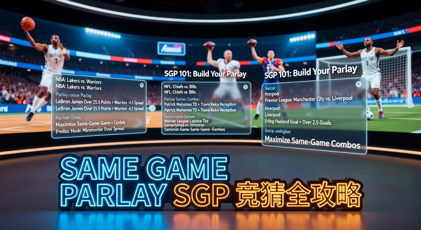 Same Game Parlay (SGP) 详解：跨界投注新玩法，资深分析师解读