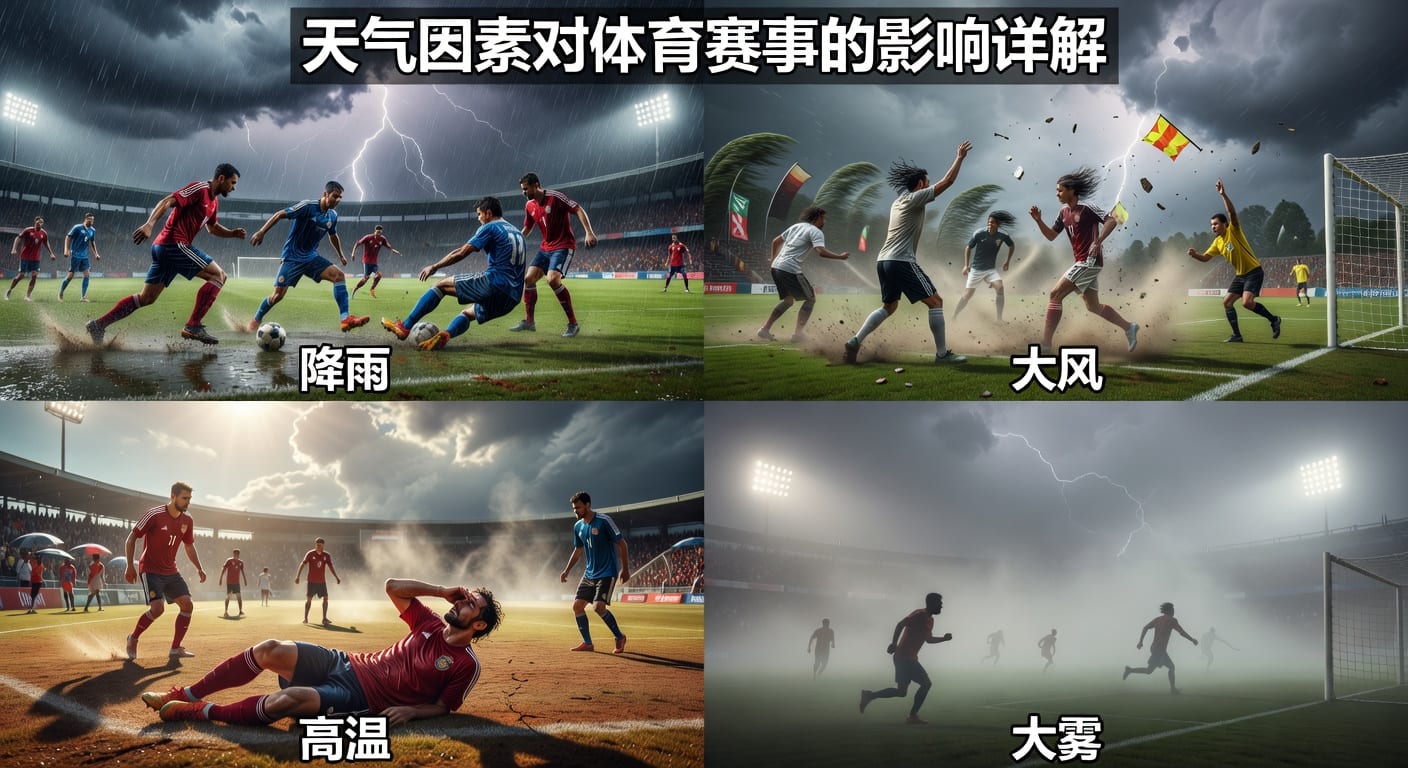 天气因素 Weather Factors：解析体育赛事影响与投注策略