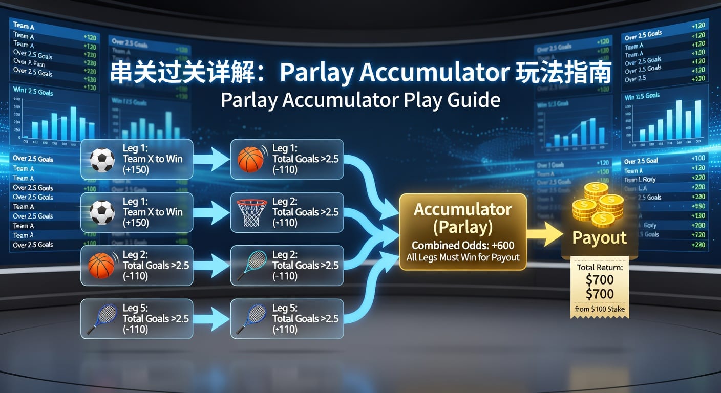过关 (Parlay Accumulator) 投注技巧：资深玩家策略 | 冠军体育 APP