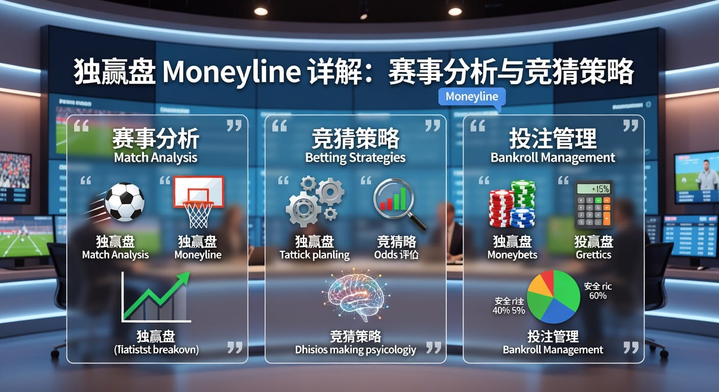 独赢盘 moneyline：玩法、判断与投注技巧