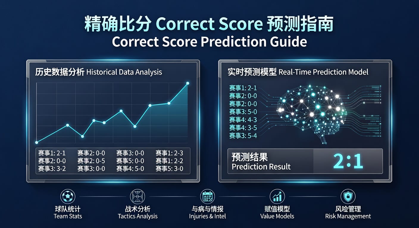 精确比分 correct score：投注技巧与风险判断