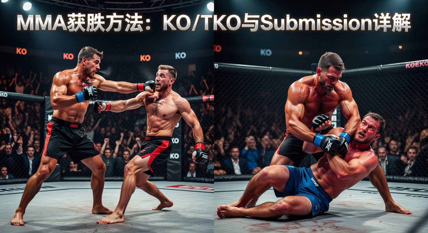 MMA方法：KO/TKO与Submission分析｜亚新体育平台